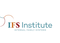 IFS Institute logo with Internal Family Systems text and abstract design.